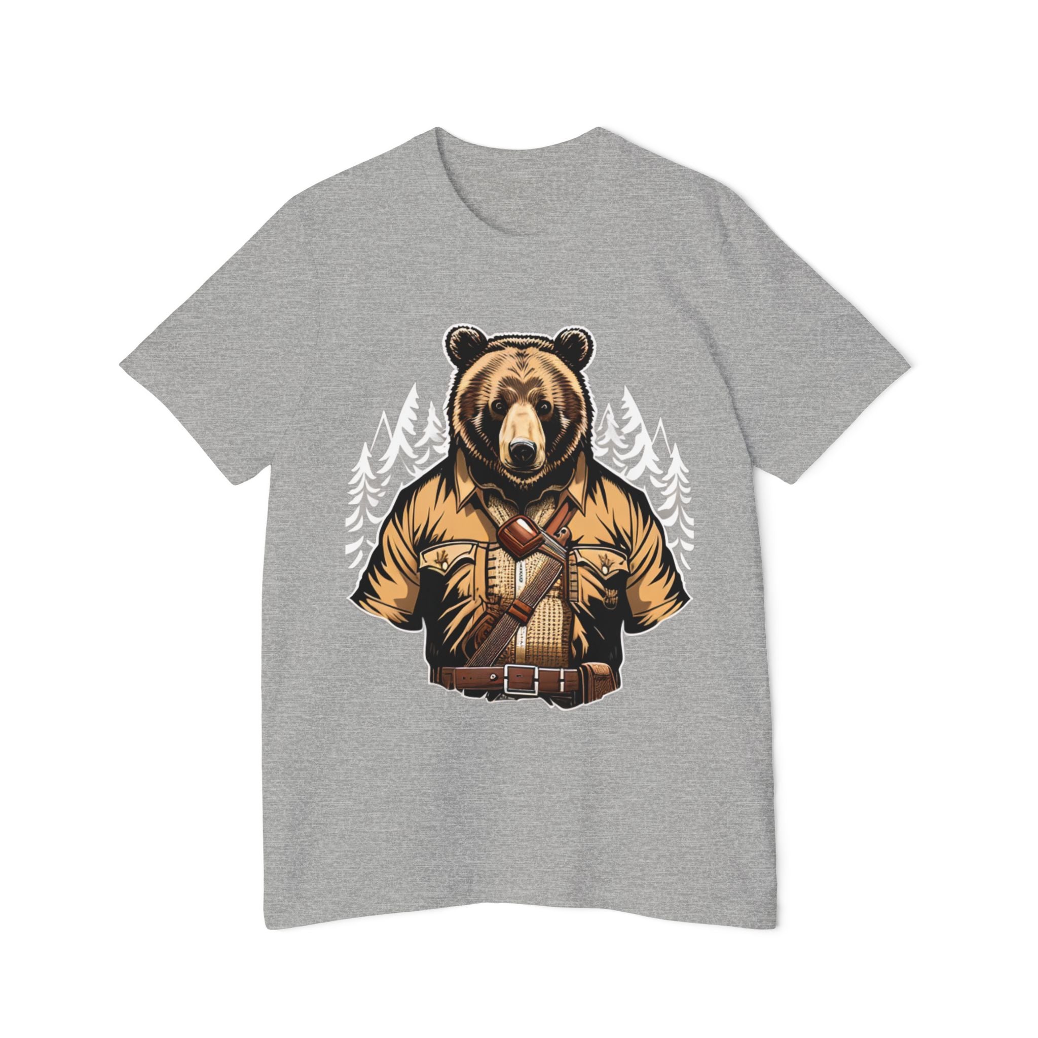 Hunting Season Unisex T-Shirt, Deer Hunt Beer Shirt, USA-Made Tee, Short-Sleeve Jersey Top, Hunter Gift