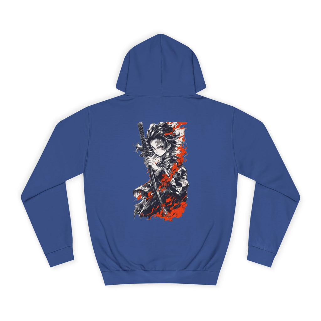 Demon Slayer Anime Gym Unisex Hoodie, Japanese Cartoon Workout Sweatshirt, Cosplay Costume, College Student Gift, Otaku Pullover Jacket