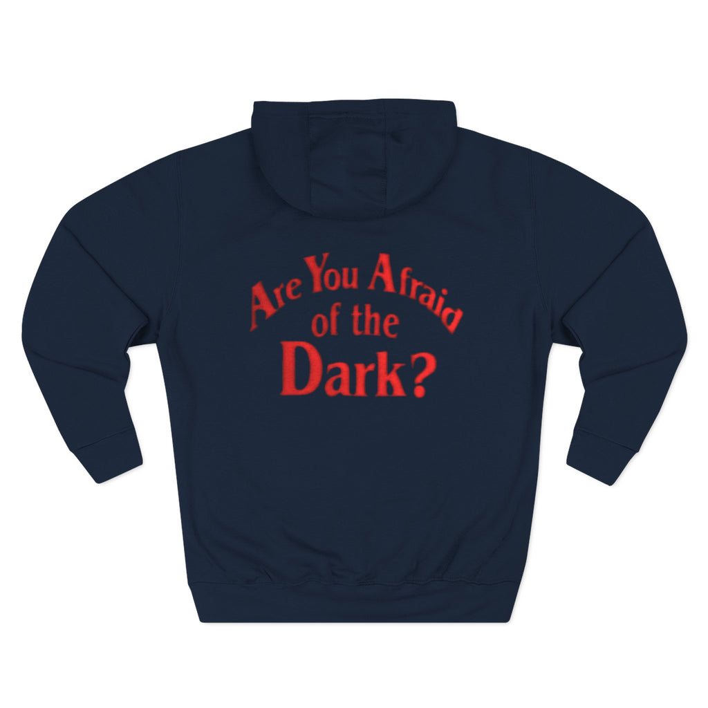 Spooky Graphic Hoodie, Cozy Halloween Sweatshirt, Funny Fleece Pullover, Perfect Gift for Teens, Unique Questioned Apparel