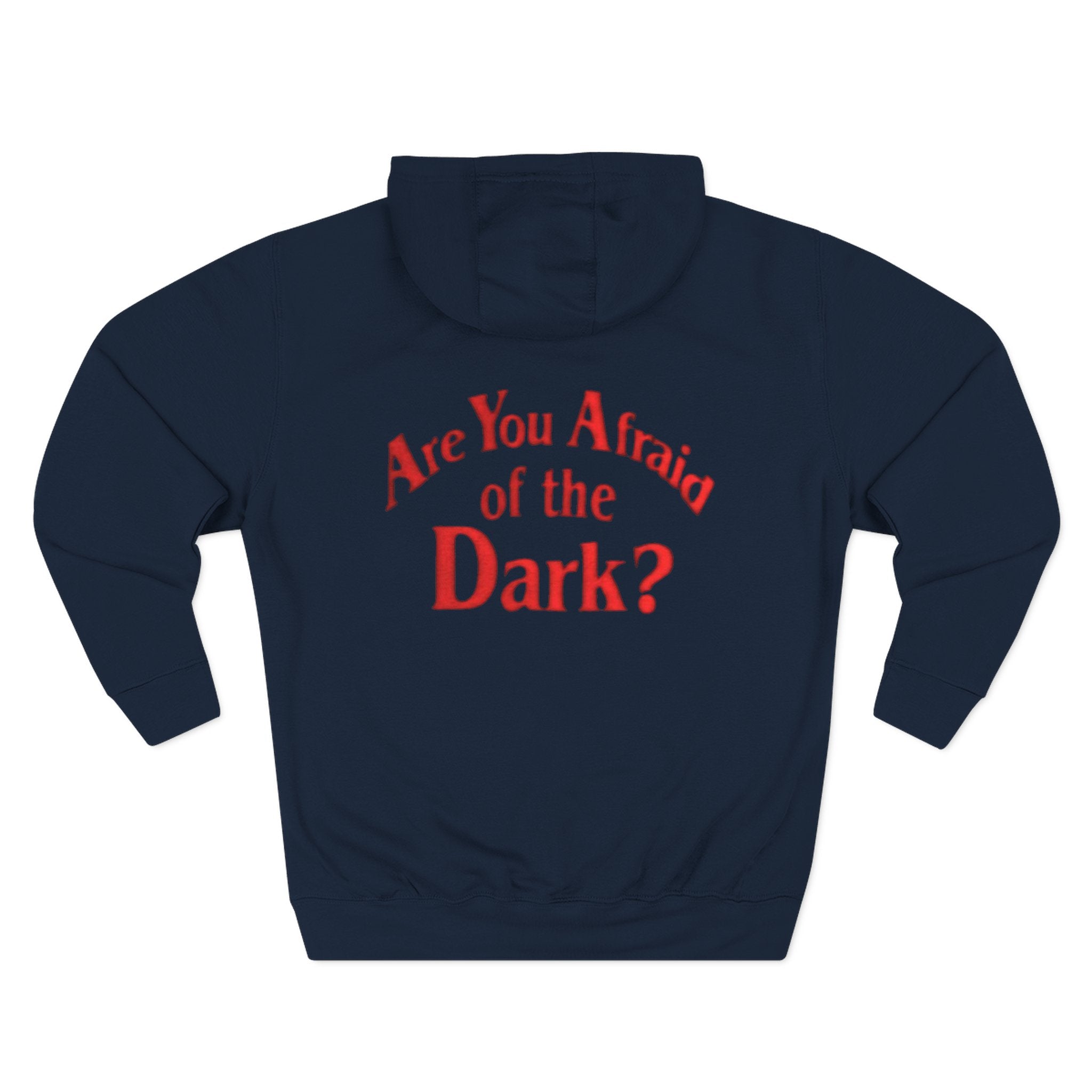 Spooky Graphic Hoodie, Cozy Halloween Sweatshirt, Funny Fleece Pullover, Perfect Gift for Teens, Unique Questioned Apparel