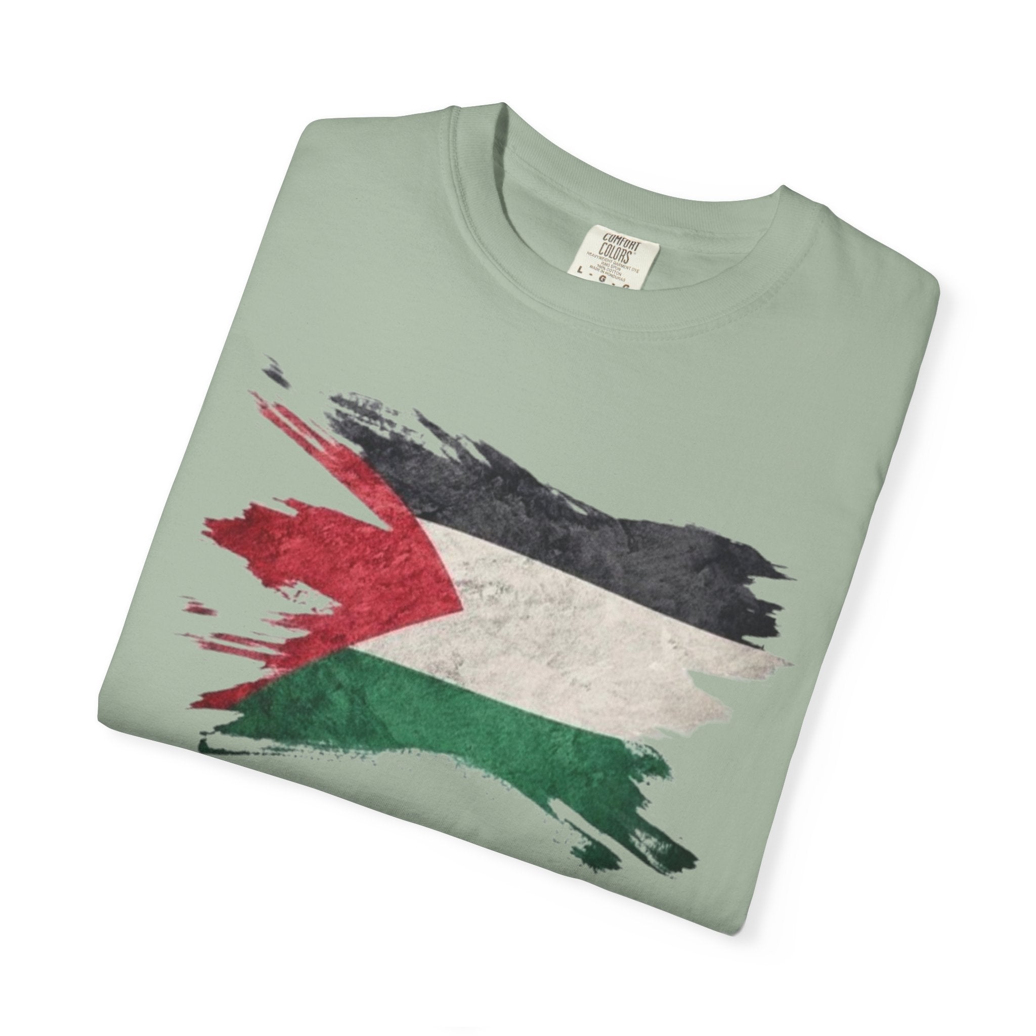 Free Palestine Garment-Dyed Unisex T-Shirt, Casual Wear, Activism Apparel, Gift for Supporters, Vintage Style Tee