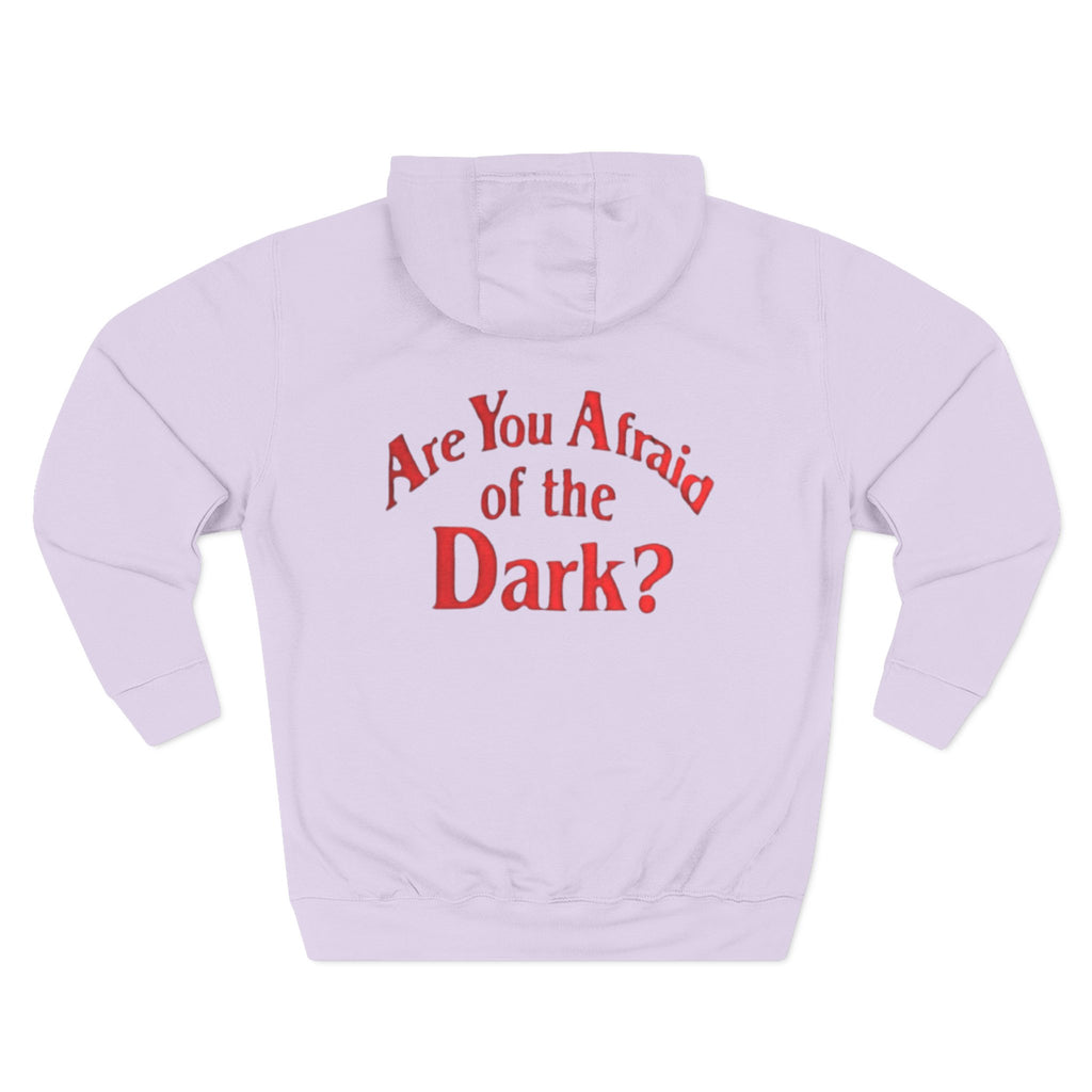 Spooky Graphic Hoodie, Cozy Halloween Sweatshirt, Funny Fleece Pullover, Perfect Gift for Teens, Unique Questioned Apparel