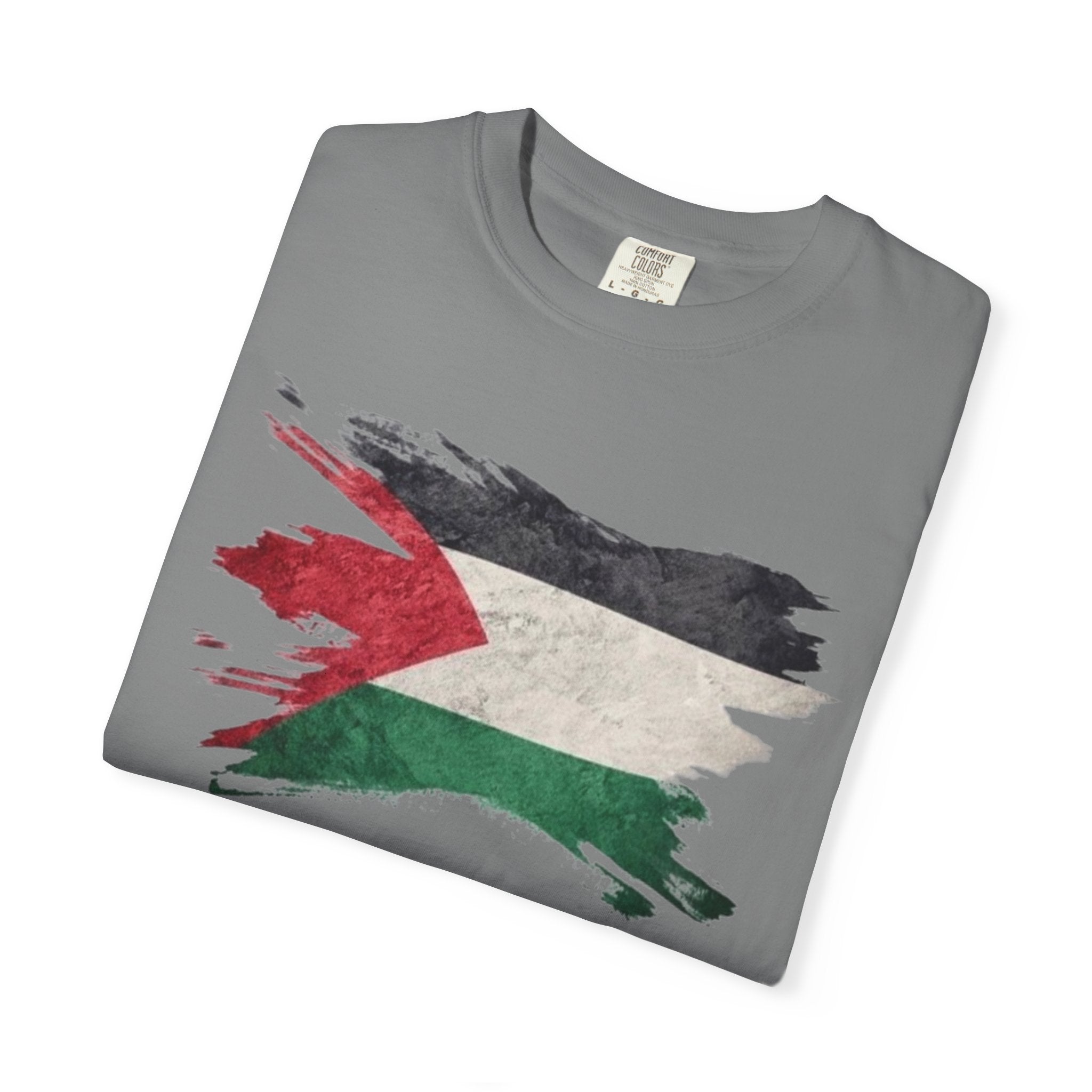 Free Palestine Garment-Dyed Unisex T-Shirt, Casual Wear, Activism Apparel, Gift for Supporters, Vintage Style Tee