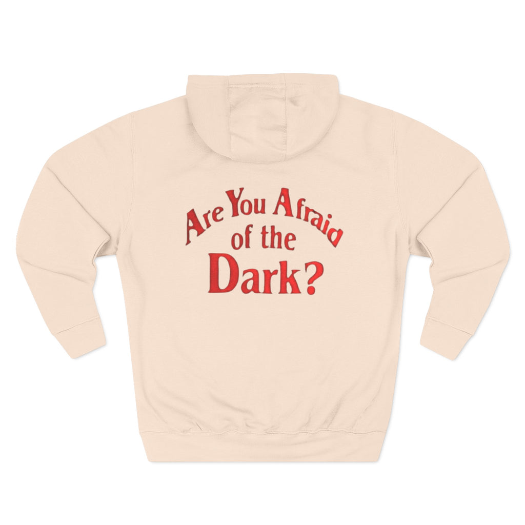 Spooky Graphic Hoodie, Cozy Halloween Sweatshirt, Funny Fleece Pullover, Perfect Gift for Teens, Unique Questioned Apparel