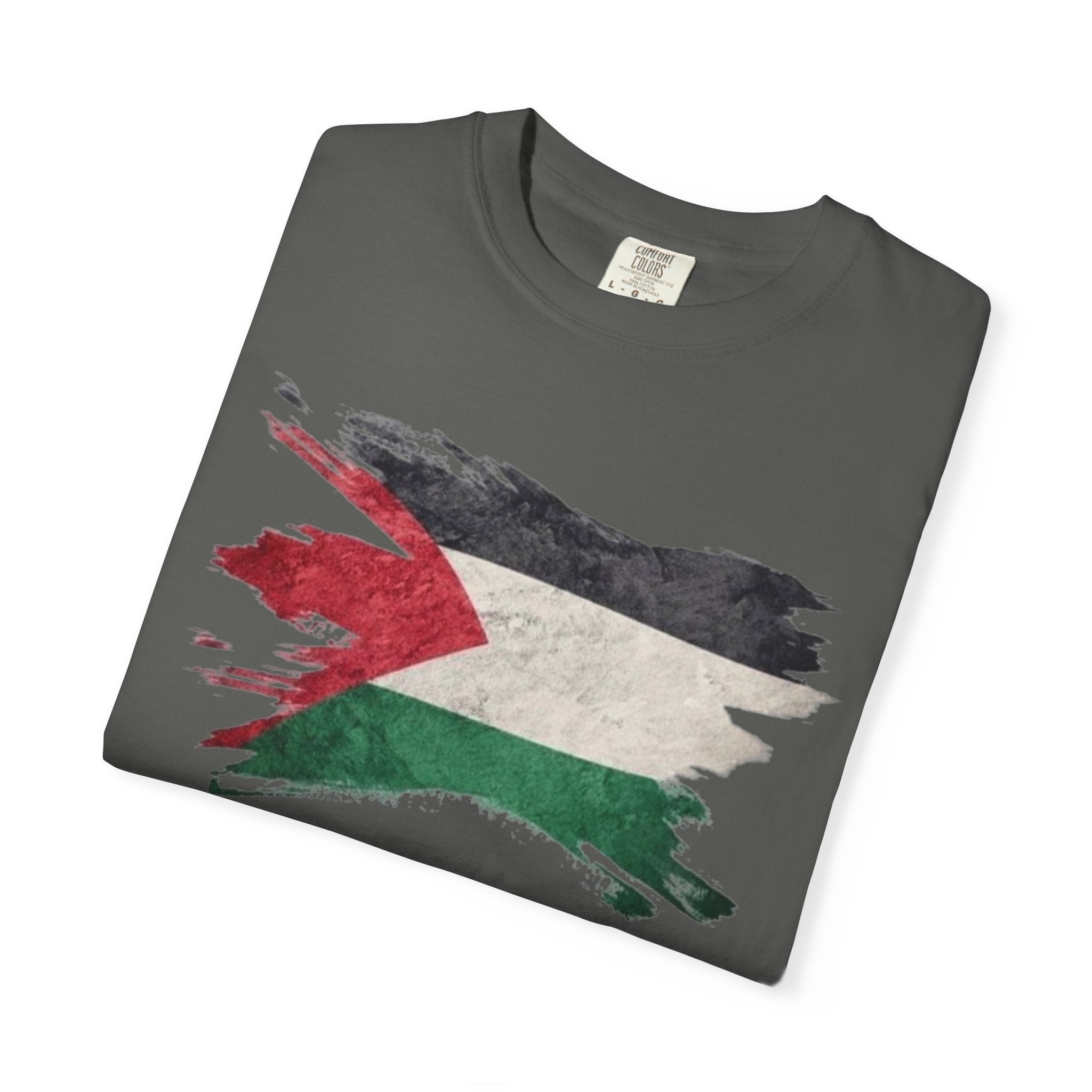 Free Palestine Garment-Dyed Unisex T-Shirt, Casual Wear, Activism Apparel, Gift for Supporters, Vintage Style Tee