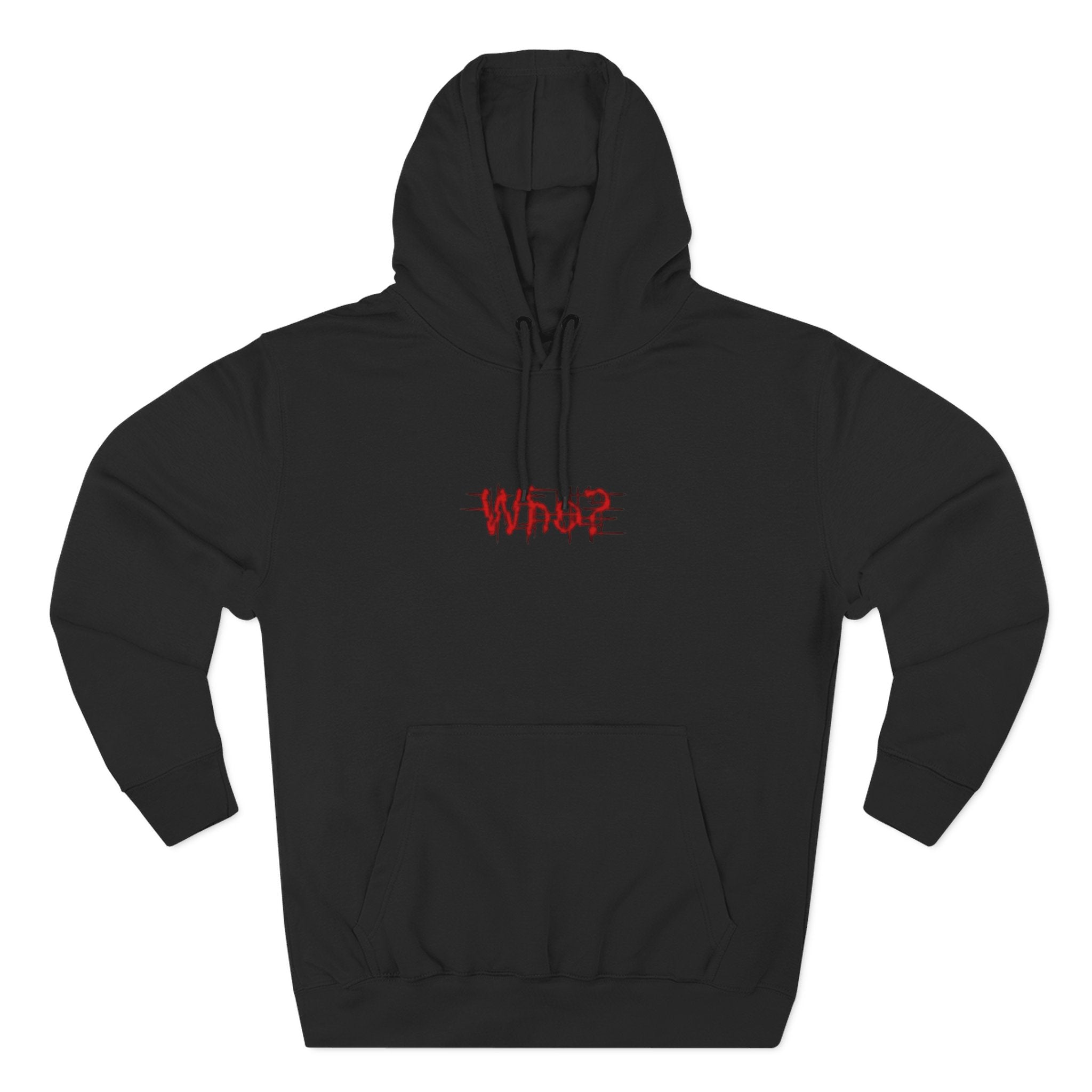 Spooky Graphic Hoodie, Cozy Halloween Sweatshirt, Funny Fleece Pullover, Perfect Gift for Teens, Unique Questioned Apparel