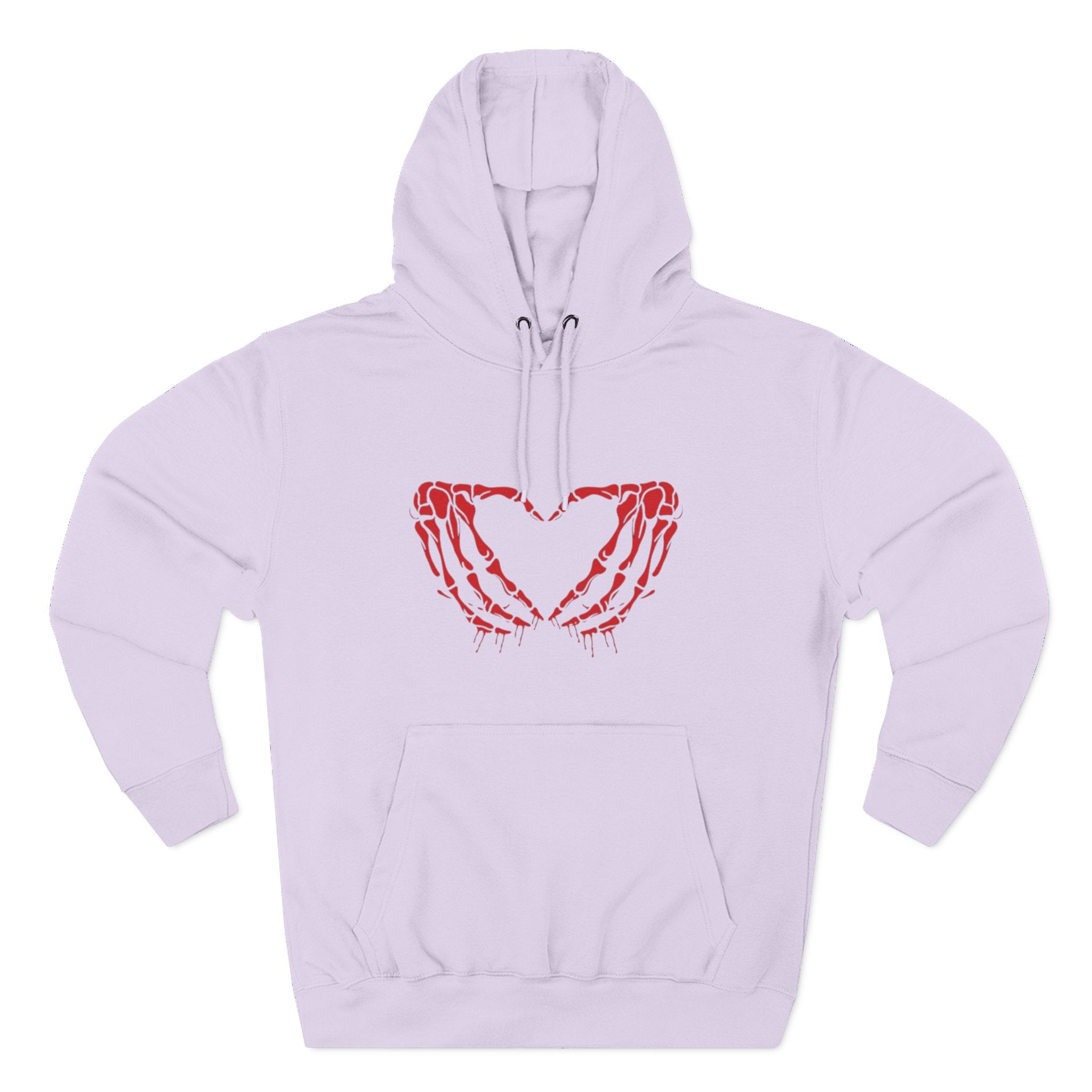 Heart & Eye Graphic Hoodie, Trendy Fleece Sweatshirt for Art Lovers, Unique Gift for Halloween, Edgy Cozy Wear, Perfect for Fall Layers