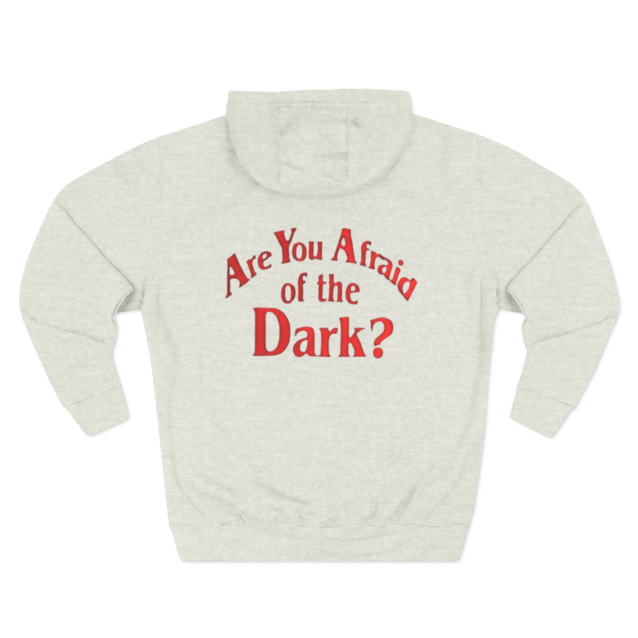 Spooky Graphic Hoodie, Cozy Halloween Sweatshirt, Funny Fleece Pullover, Perfect Gift for Teens, Unique Questioned Apparel