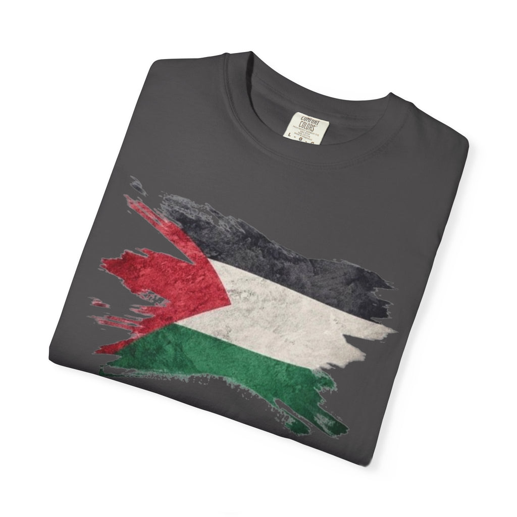 Free Palestine Garment-Dyed Unisex T-Shirt, Casual Wear, Activism Apparel, Gift for Supporters, Vintage Style Tee