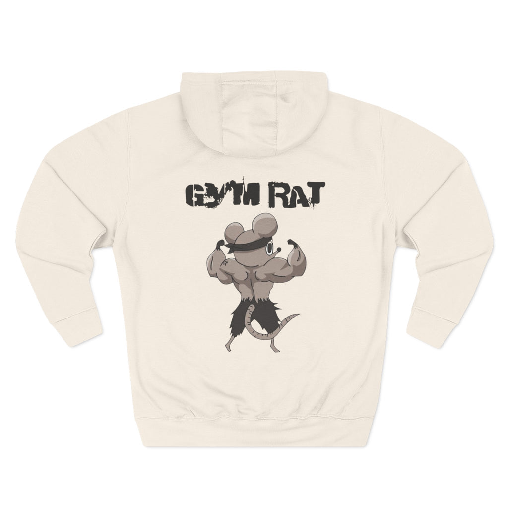 Anime Gym Rats Three-Panel Fleece Hoodie, Finess Body Builder Sweatshirt, Demon Slayer Gym Hoodie, Workout Anime Hoodie, Fitness Anime
