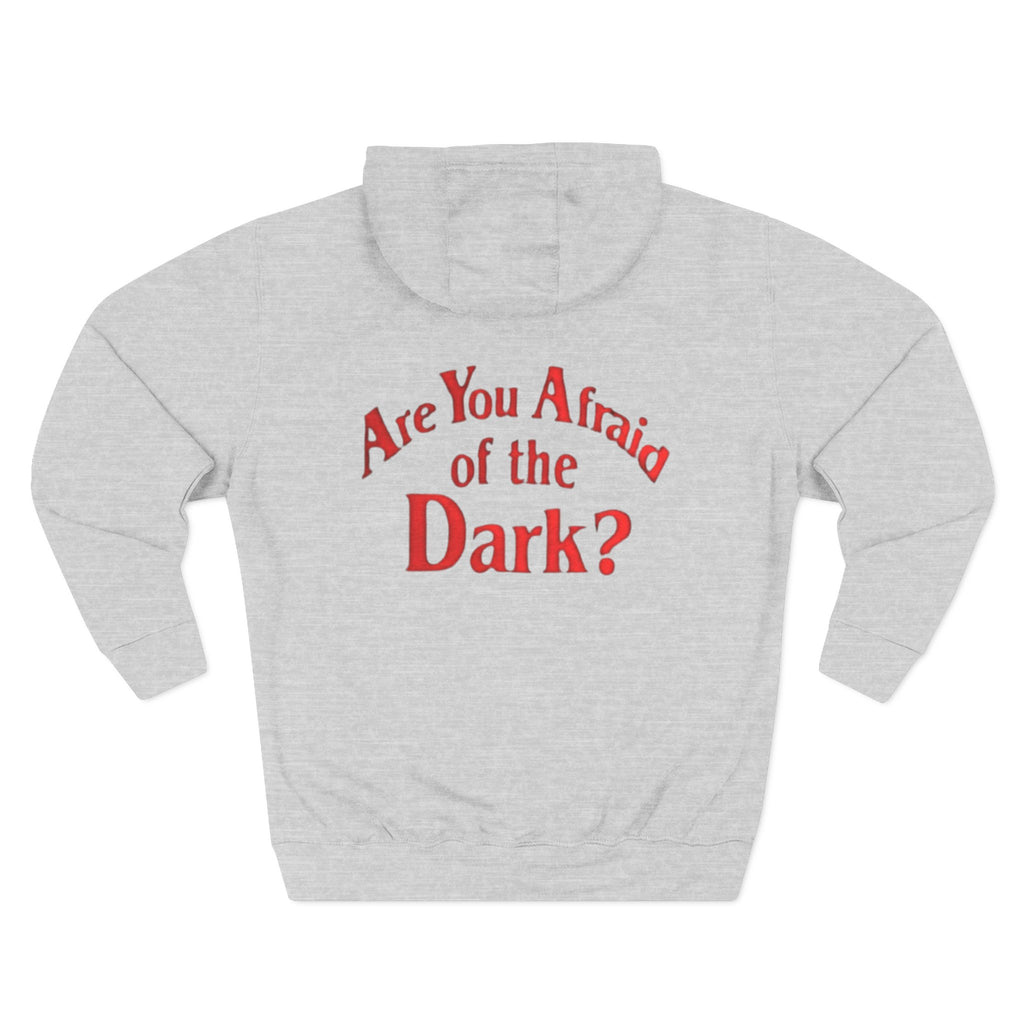 Spooky Graphic Hoodie, Cozy Halloween Sweatshirt, Funny Fleece Pullover, Perfect Gift for Teens, Unique Questioned Apparel
