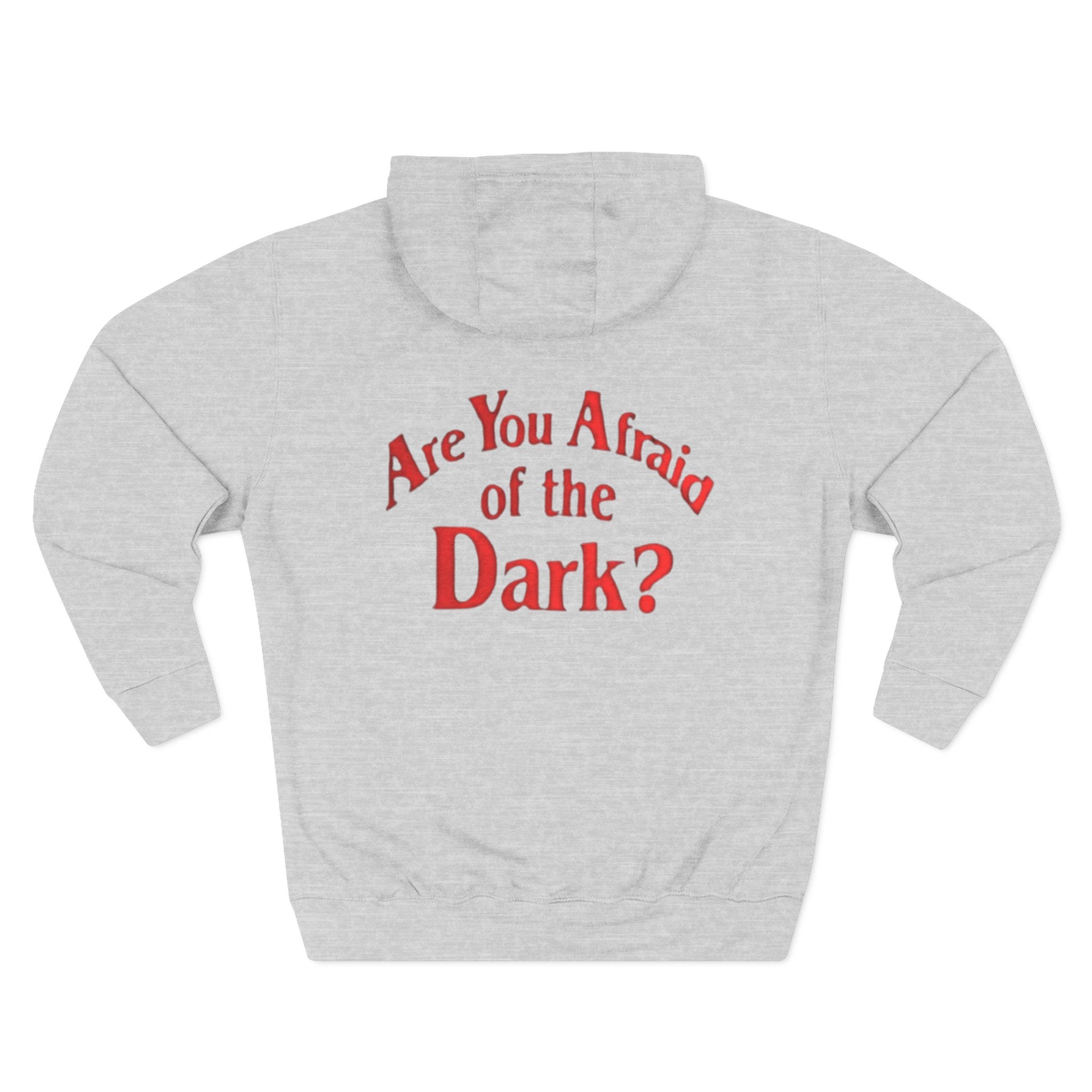 Spooky Graphic Hoodie, Cozy Halloween Sweatshirt, Funny Fleece Pullover, Perfect Gift for Teens, Unique Questioned Apparel