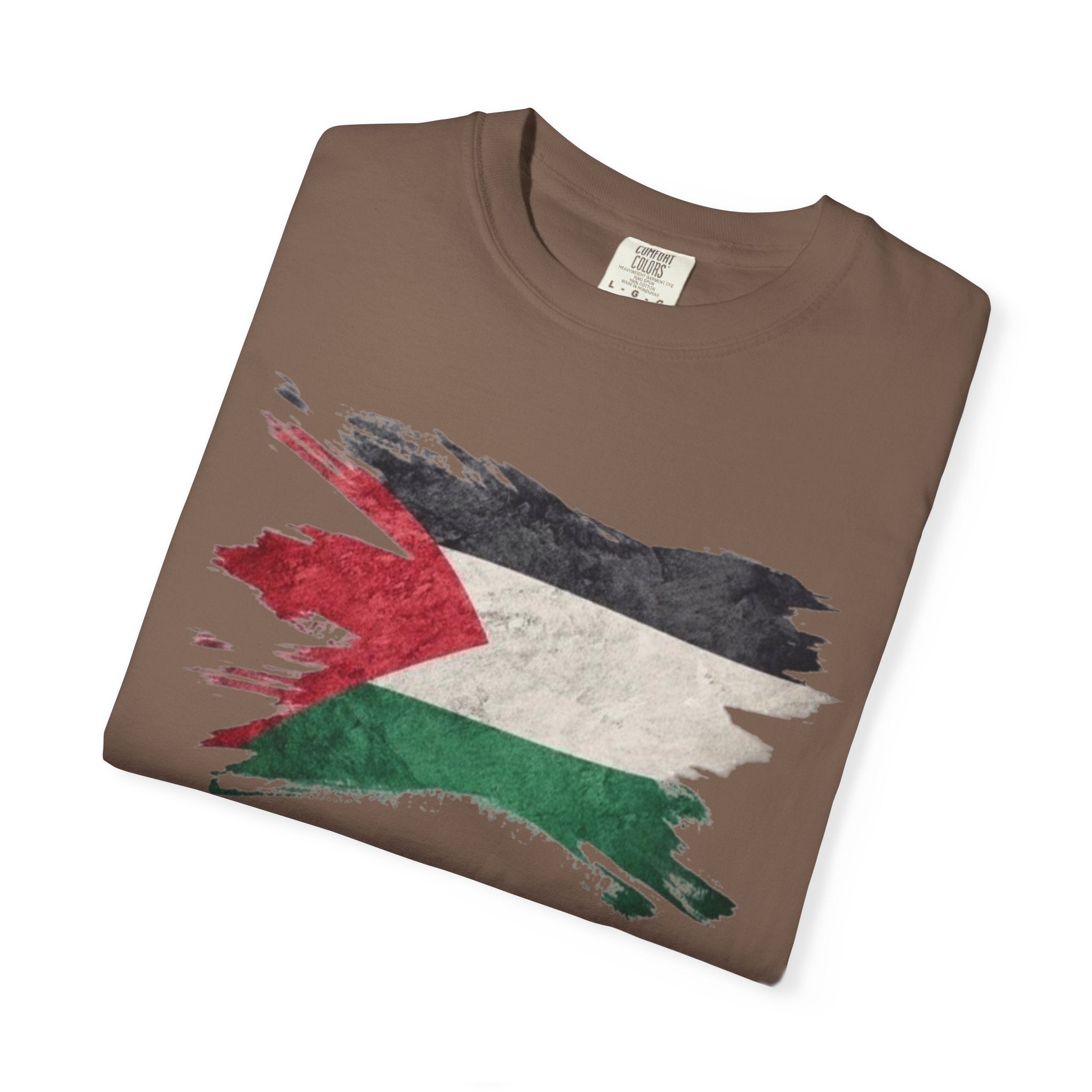Free Palestine Garment-Dyed Unisex T-Shirt, Casual Wear, Activism Apparel, Gift for Supporters, Vintage Style Tee