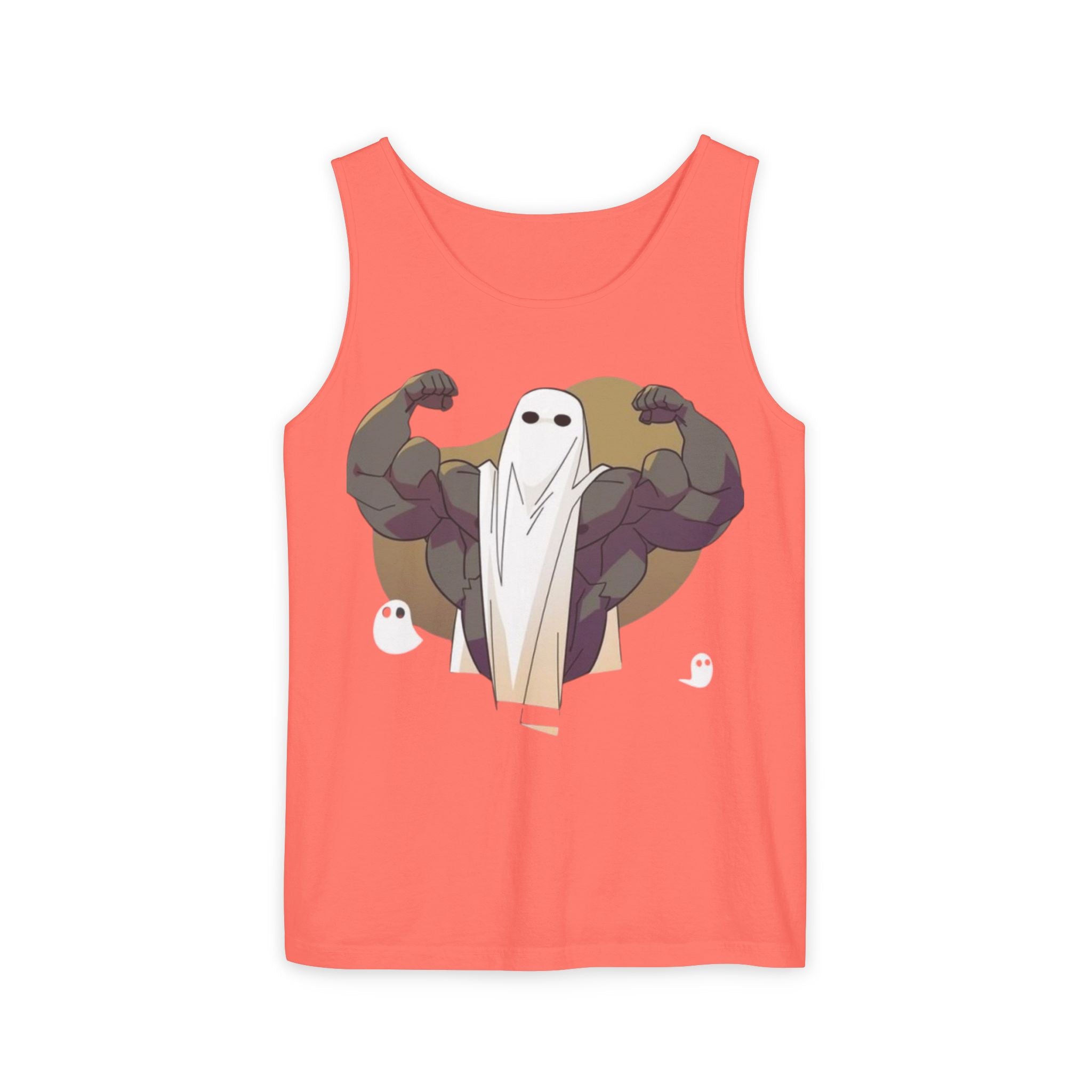 Vintage Distressed Unisex Tank Top - Retro Gym Ghost Shirt, Muscle Tee, Workout Sleeveless Top, Fitness Tank, Athletic Wear