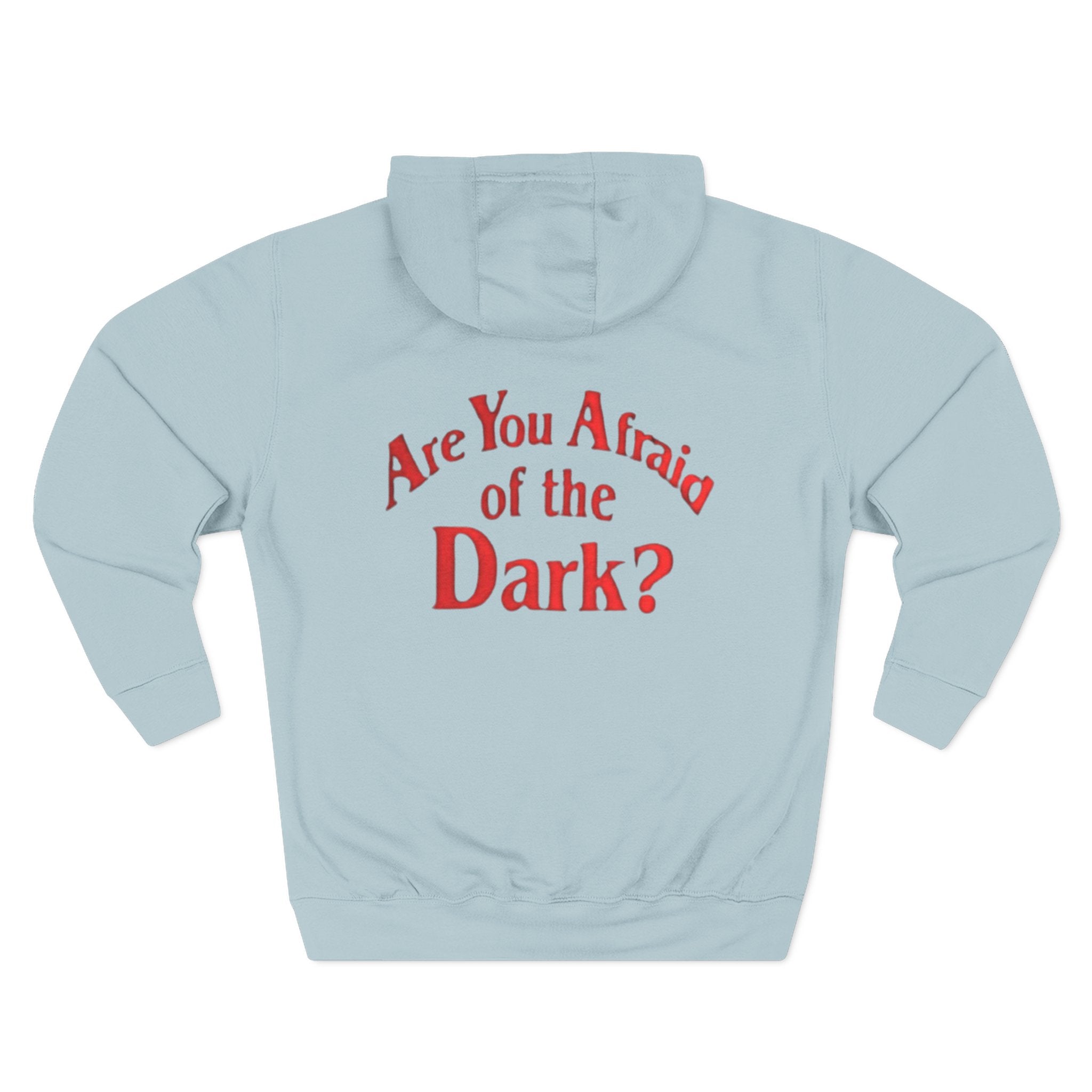 Spooky Graphic Hoodie, Cozy Halloween Sweatshirt, Funny Fleece Pullover, Perfect Gift for Teens, Unique Questioned Apparel