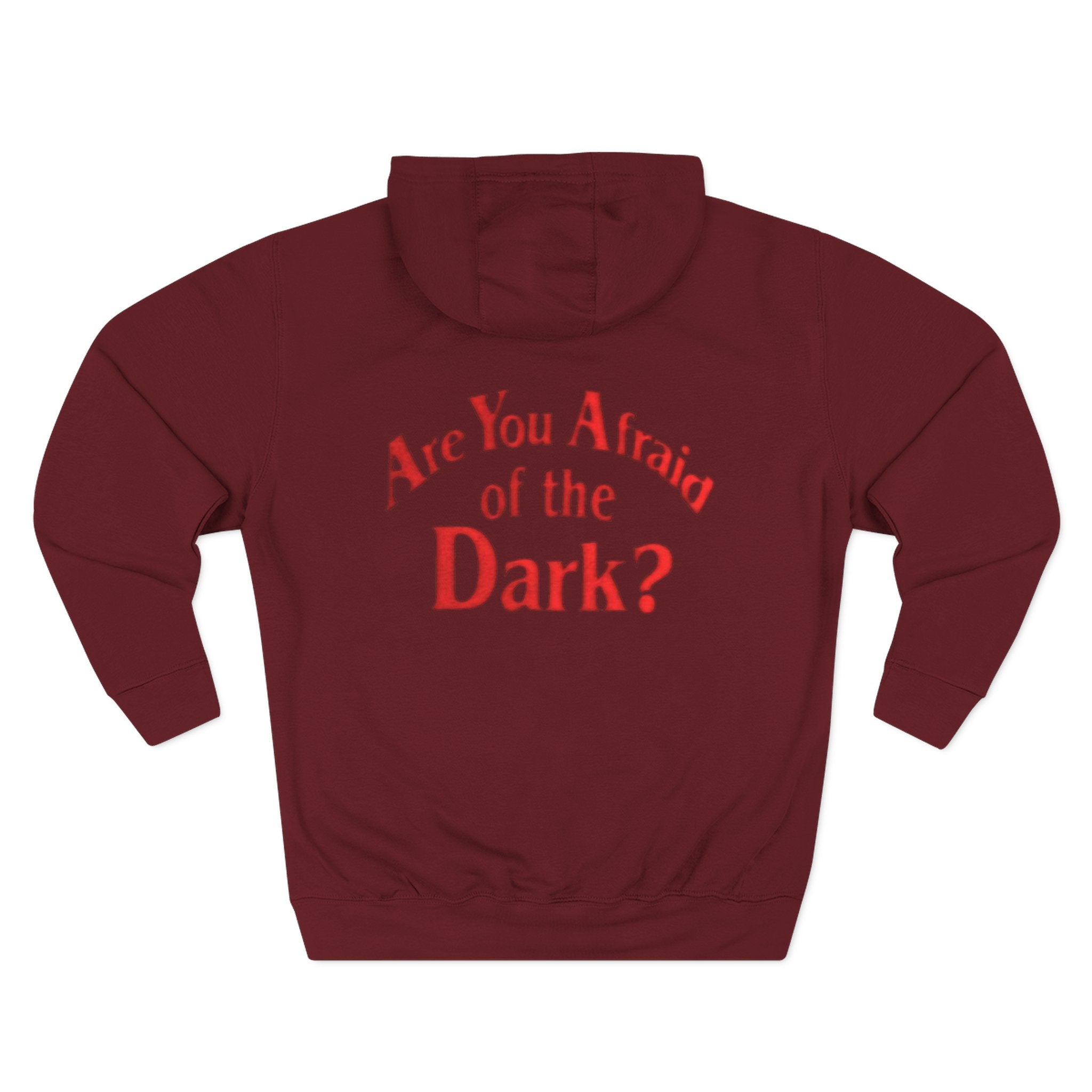 Spooky Graphic Hoodie, Cozy Halloween Sweatshirt, Funny Fleece Pullover, Perfect Gift for Teens, Unique Questioned Apparel