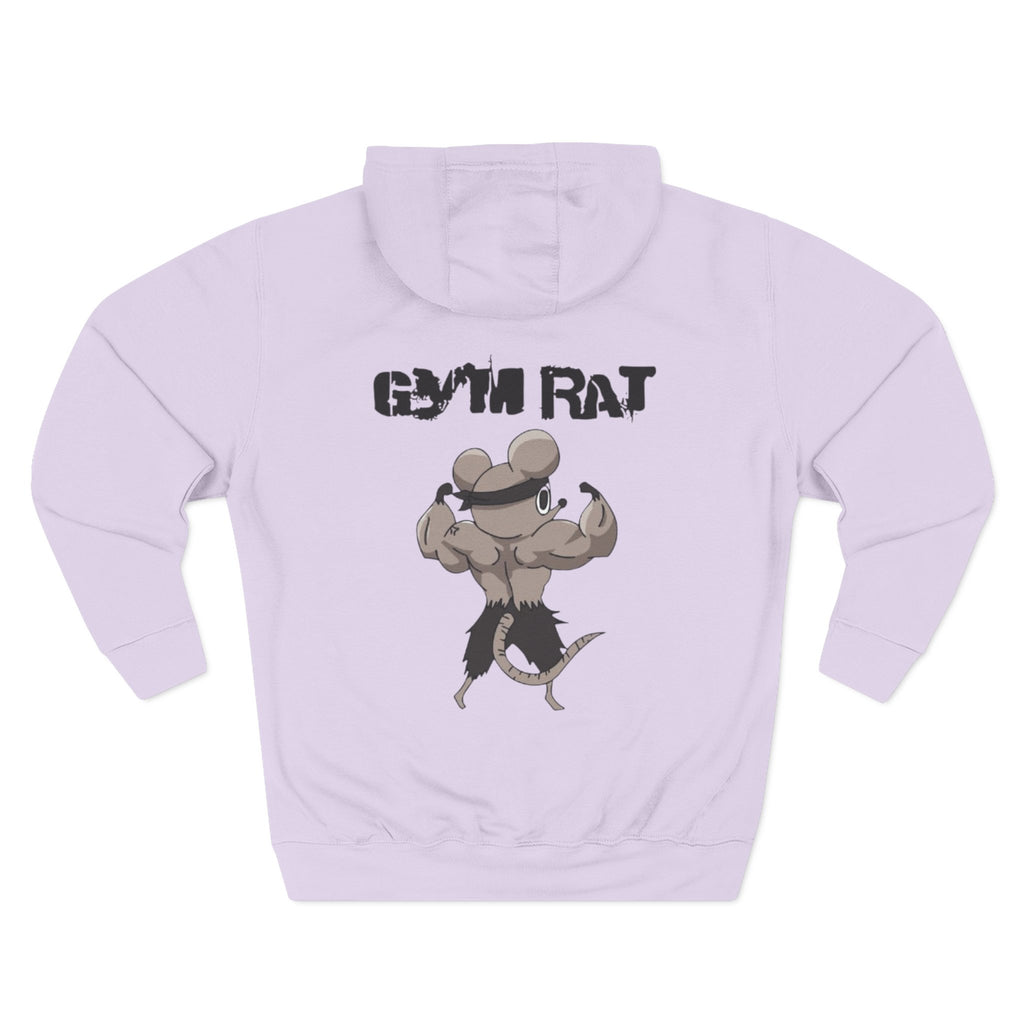 Anime Gym Rats Three-Panel Fleece Hoodie, Finess Body Builder Sweatshirt, Demon Slayer Gym Hoodie, Workout Anime Hoodie, Fitness Anime