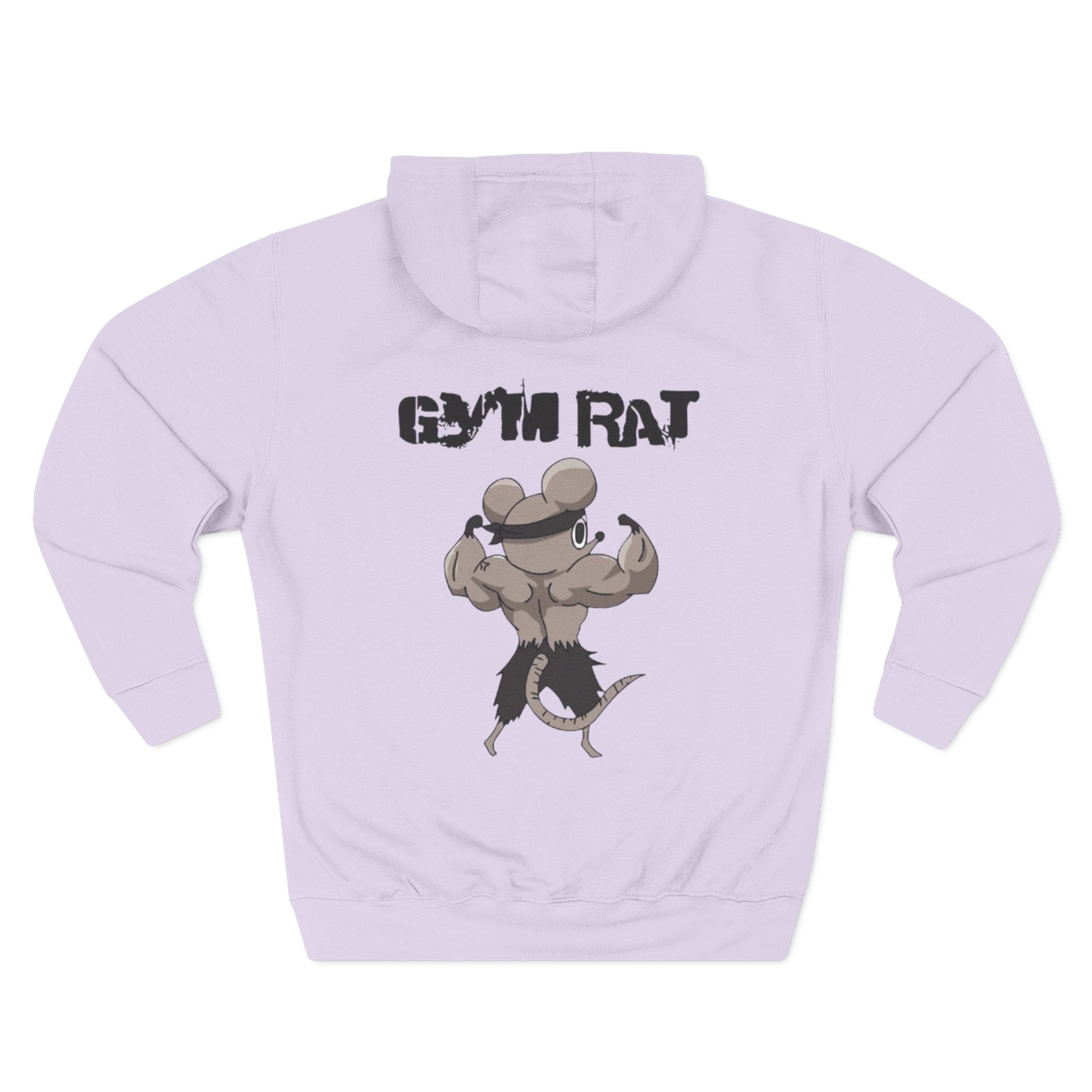 Anime Gym Rats Three-Panel Fleece Hoodie, Finess Body Builder Sweatshirt, Demon Slayer Gym Hoodie, Workout Anime Hoodie, Fitness Anime