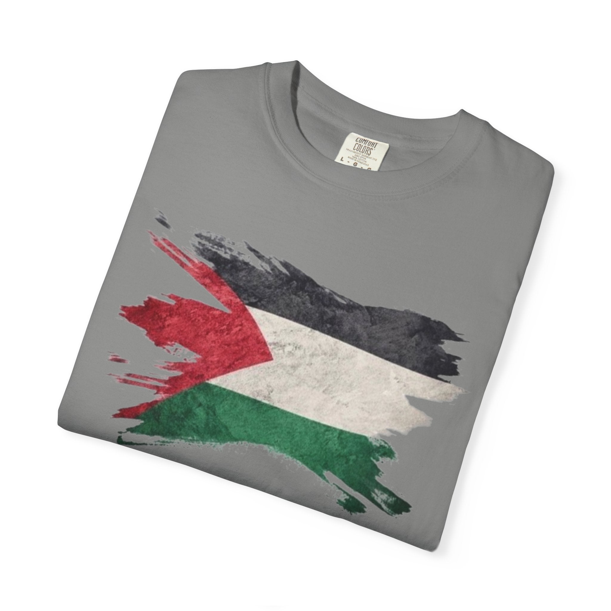 Free Palestine Garment-Dyed Unisex T-Shirt, Casual Wear, Activism Apparel, Gift for Supporters, Vintage Style Tee