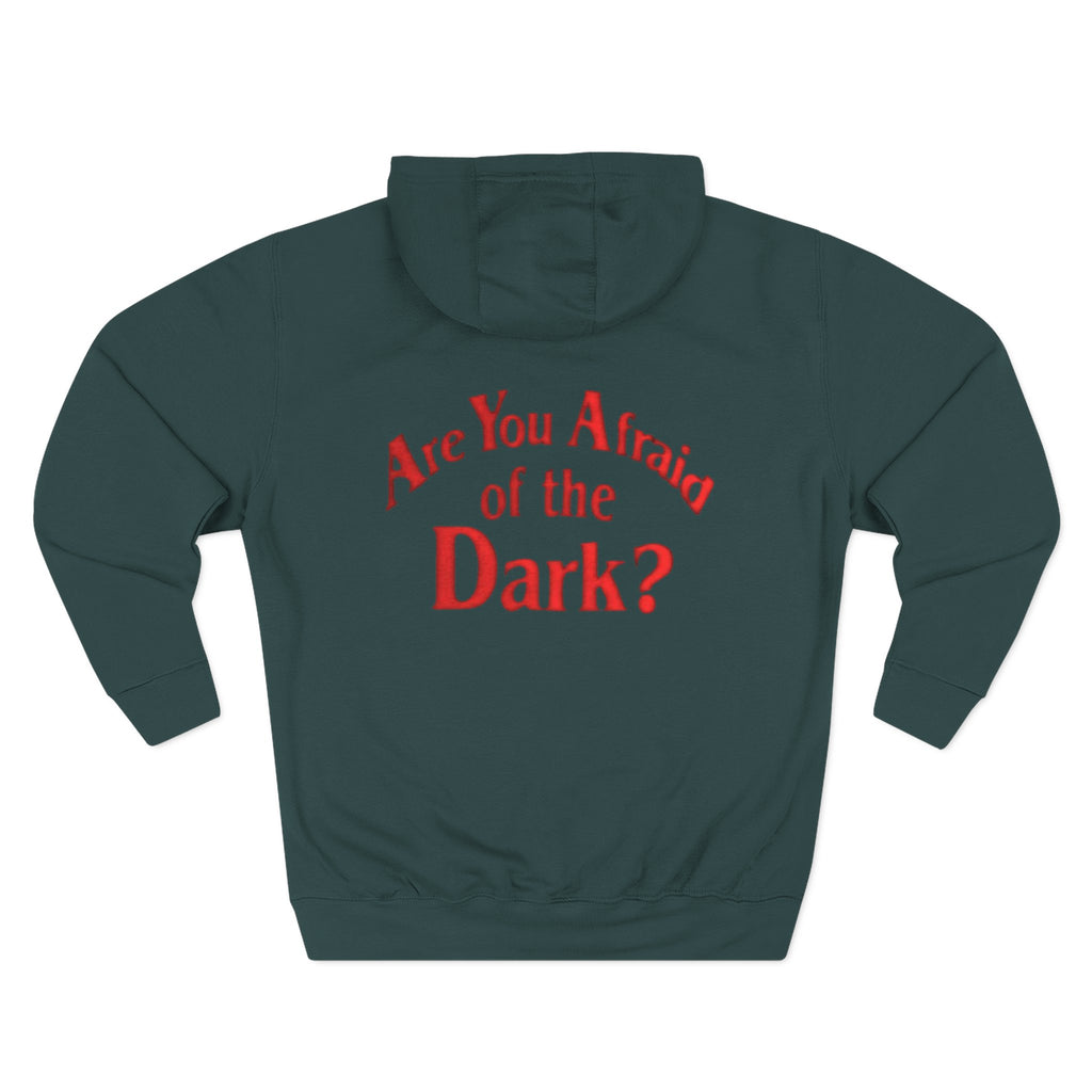 Spooky Graphic Hoodie, Cozy Halloween Sweatshirt, Funny Fleece Pullover, Perfect Gift for Teens, Unique Questioned Apparel