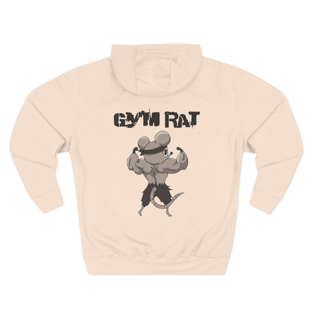 Anime Gym Rats Three-Panel Fleece Hoodie, Finess Body Builder Sweatshirt, Demon Slayer Gym Hoodie, Workout Anime Hoodie, Fitness Anime