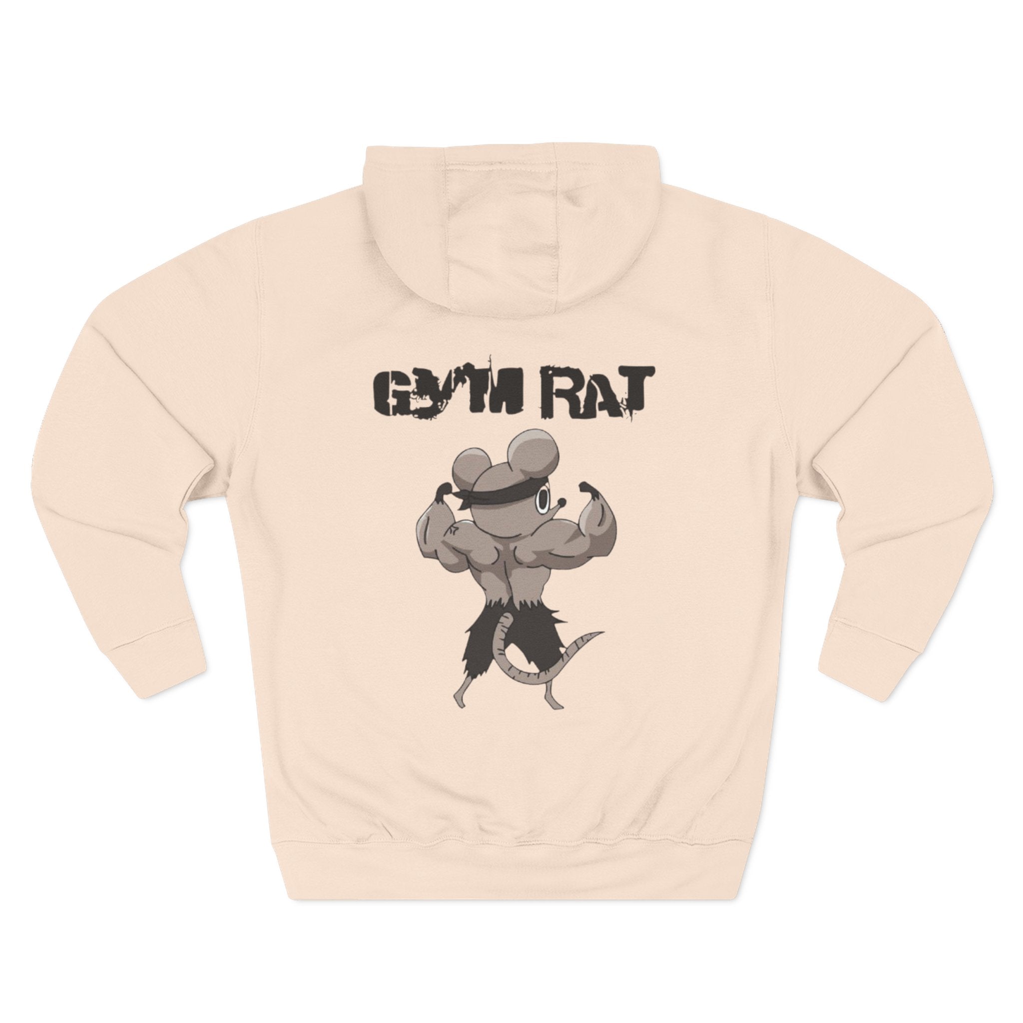 Anime Gym Rats Three-Panel Fleece Hoodie, Finess Body Builder Sweatshirt, Demon Slayer Gym Hoodie, Workout Anime Hoodie, Fitness Anime