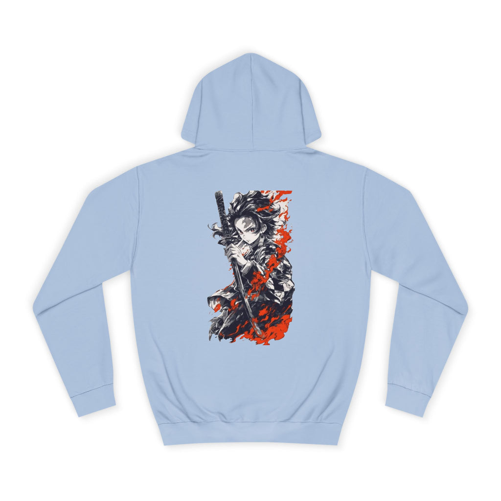 Demon Slayer Anime Gym Unisex Hoodie, Japanese Cartoon Workout Sweatshirt, Cosplay Costume, College Student Gift, Otaku Pullover Jacket